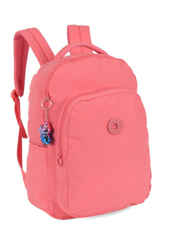 Mochila de Costas Crinkle UP4YOU Salmão Luxcel   # - Produto Original