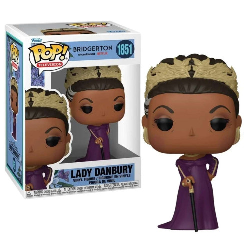 Funko Pop! Television Bridgerton Lady Danbury 1851 THE BRIDGERTON # - Produto Original