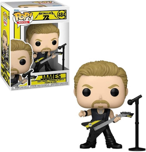 Funko Pop! Rocks Metallica James Hetfield 484- -