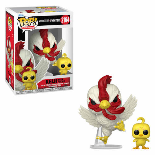 Funko Pop! Animation Rooster Fighter Keiji With Piyoko 2164 Rooster Fighter # - Produto Original