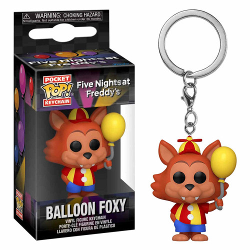 Funko Pop! Chaveiro Keychain Five Nights Balloon Foxy   # - Produto Original