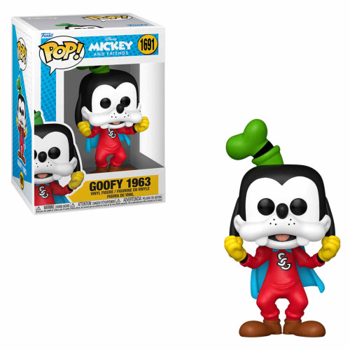 Funko Pop! Disney Mickey And Friends Goofy (1963) 1691   # - Produto Original