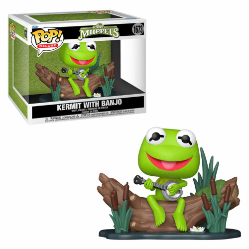 Funko Pop! Deluxe The Muppets Kermit With Banjo 1673- -