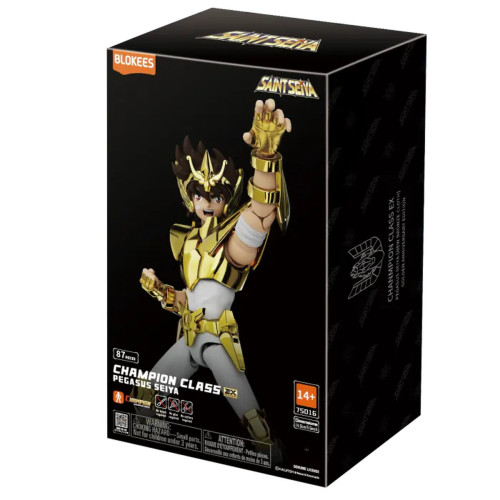 Blokees Champion Class Ex Pegasus Seiya (New Bronze Cloth) Golden- -