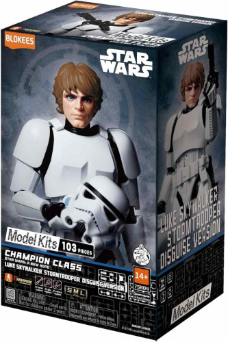 Blokees Star Wars Luke Skywalker Stormtrooper Champion Class 04- -