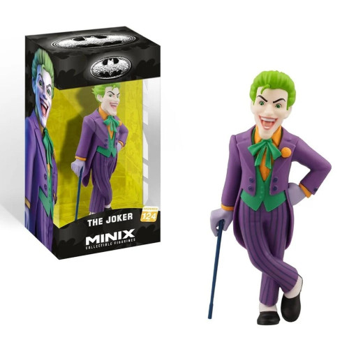Boneco Minix Dc Comics Movies The Jocker (Coringa) 124 com Frete