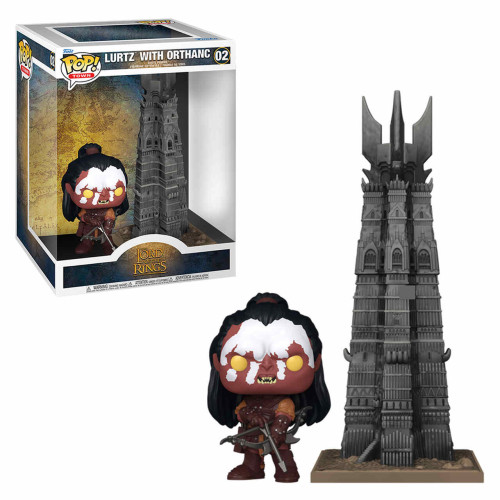 Funko Pop! Town The Lord Of The Rings Lurtz With Orthanc 02   # - Produto Original