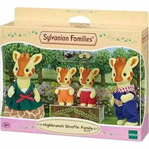Conjunto e Cenário Sylvanian Families Familia Das Girafas   # - Produto Original