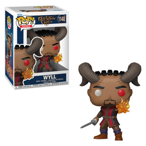 Funko Pop! Games Baldurs Gate Wyll 1148 Baldur's Gate # - Produto Original
