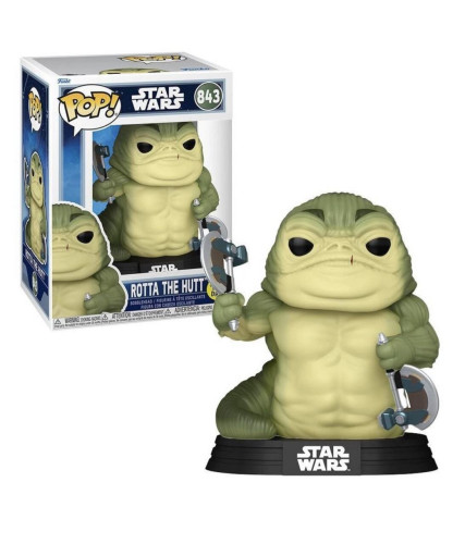 Funko Pop! Star Wars Rotta The Hutt (Glows) 843- -