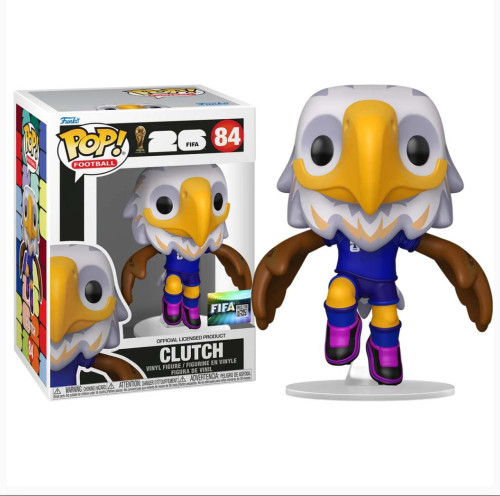 Funko Pop! Football Copa do Mundo Fifa 2026 Mascote Clutch 84- -