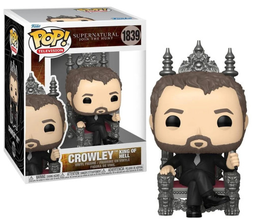 Funko Pop! Television Supernatural Crowley King Of Hell 1839   # - Produto Original