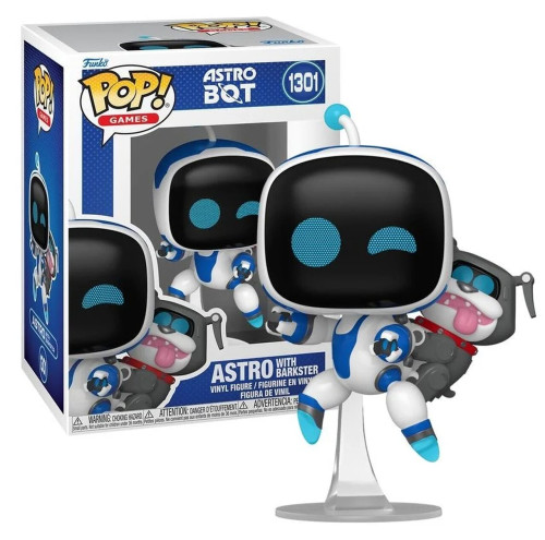 Funko Pop! Games Astro Bot With Barkster 1301   # - Produto Original