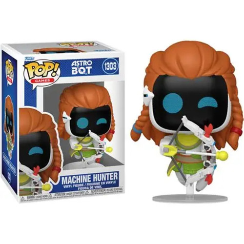 Funko Pop! Games Astro Bot Machine Hunter 1303   # - Produto Original