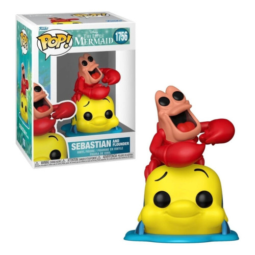 Funko Pop! Disney The Little Mermaid Sebastian Flounder 1756   # - Produto Original