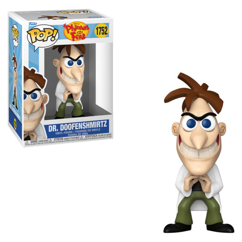 Funko Pop! Disney Phineas e Ferb Dr Doofenshmirtz 1752   # - Produto Original
