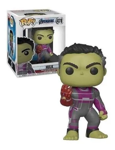 Funko Pop Hulk 6 Polegadas Super Sized Avengers Endgame #478 - Produto Original