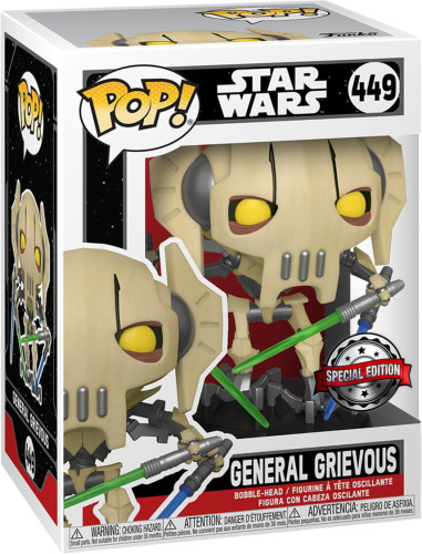 Funko Pop General Grievous - Star Wars - #450