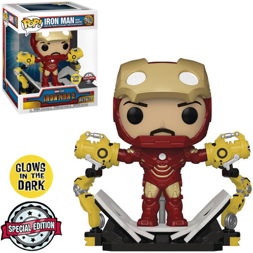 Funko Pop Iron Man With Gantry-Iron Man 2-905
