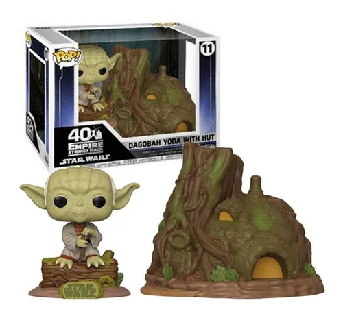 Funko Pop Dagobah Yoda With Hut-Star Wars: The Empire Strikes Back-11
