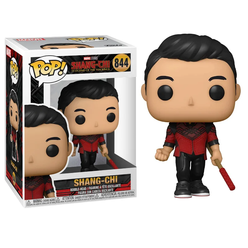 Funko Pop Marvel 844 - Shang-chi ( E A Lenda Dos Dez Aneis )-Marvel Shang-Chi-844