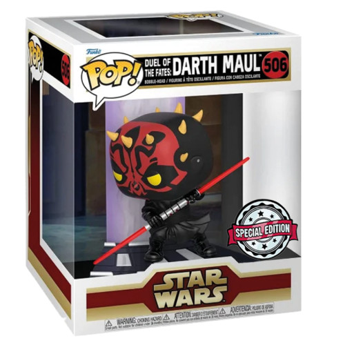 Funko Pop Duel Of The Fates: Darth Maul - Special Edition Star Wars #506 - Produto Original
