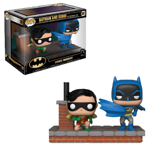 Funko Pop Batman And Robin (caixa Danificada)-Batman 80 Years-281