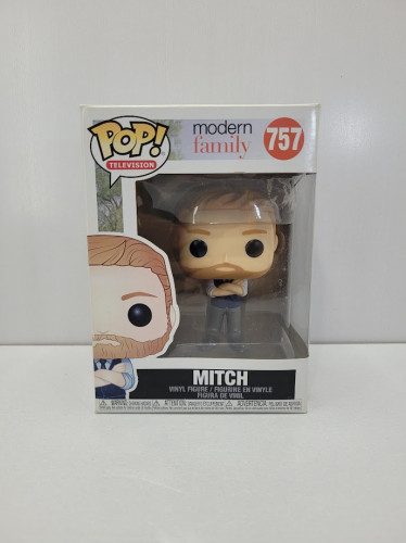 Funko Pop Mitch (detalhes Na Caixa) Modern Family #757 - Produto Original