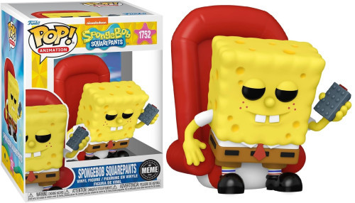 Funko Pop Spongebob Squarepants - Meme Spongebob Squarepants #1752 - Produto Original