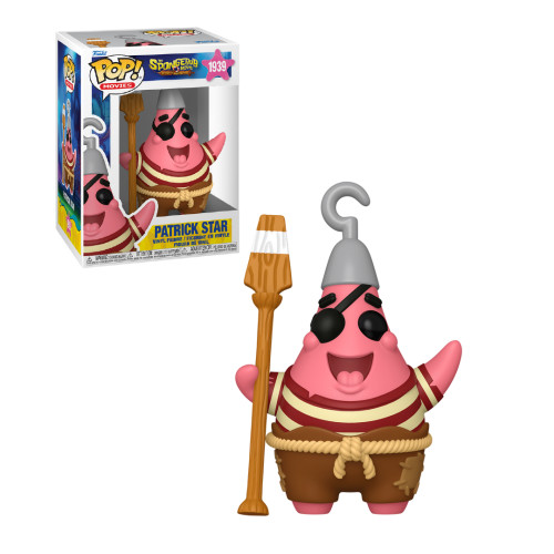 Funko Pop Patrick Star SpongeBob Movie Search For SquarePants #1939 - Produto Original