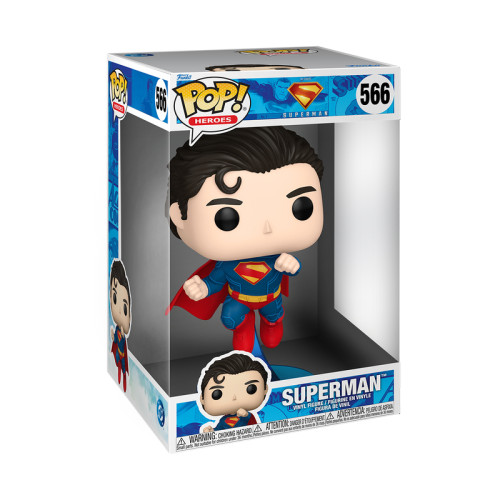 Funko Pop Superman - Jumbo 10 Polegadas Superman #566 - Produto Original