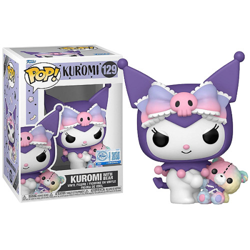 Funko Pop Kuromi With Bear Kuromi #129 - Produto Original