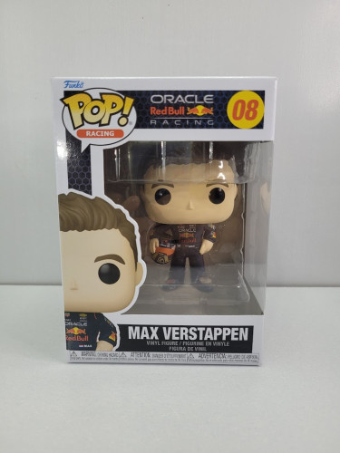 Funko Pop Max Verstappen-Oracle Red Bull Racing Formula 1 Team-08