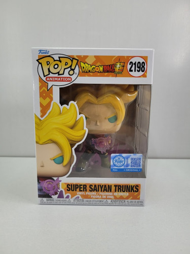 Funko Pop Super Saiyan Trunks (detalhes Na Caixa) Dragon Ball Super #2198 - Produto Original