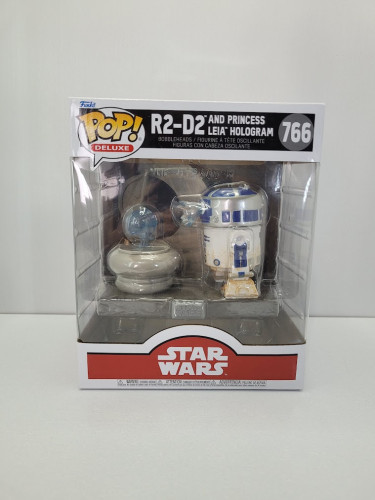 Funko Pop R2-d2 And Princess Leia Hologram-Star Wars-766