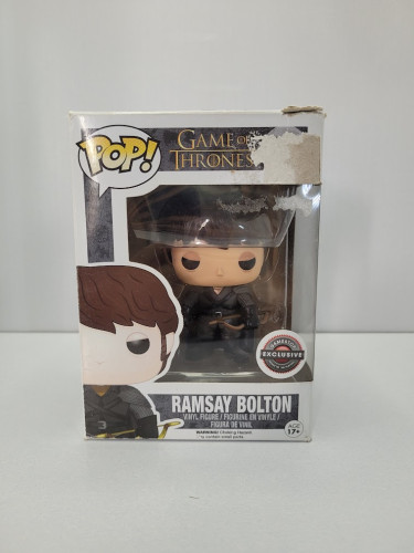 Funko Pop Ramsay Bolton - Gamestop Exclusive (caixa Danificada) Game Of Thrones #37 - Produto Original
