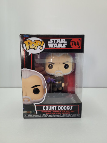 Funko Pop Count Dooku Star Wars #744 - Produto Original