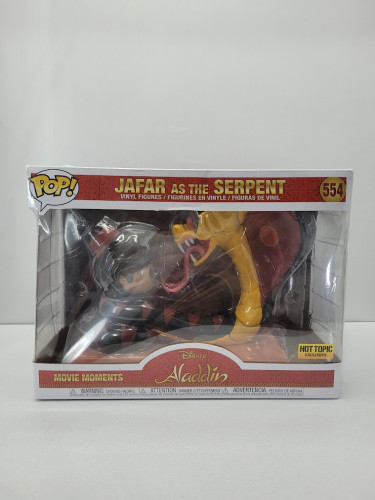 Funko Pop Jafar As The Serpent - Hot Topic Exclusive Aladdin #554 - Produto Original