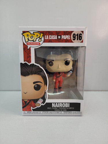 Funko Pop Nairobi (detalhes Na Caixa) La Casa De Papel #916 - Produto Original