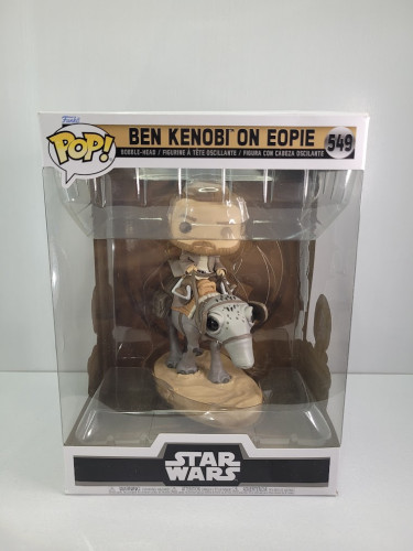 Funko Pop Ben Kenobi On Eopie Star Wars #549 - Produto Original