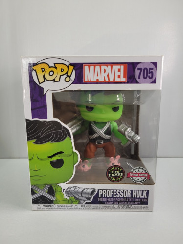 Funko Pop Professor Hulk - Glow Chase Limited Edition Marvel #705 - Produto Original