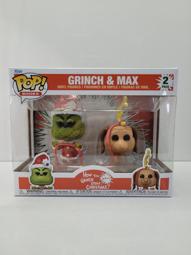 Funko Pop Grinch & Max How The Grinch Stole Christmas #2 - Produto Original
