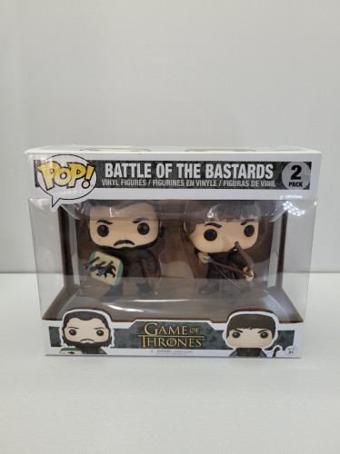Funko Pop Battle Of The Bastards - Two Pack Game Of Thrones #2 - Produto Original