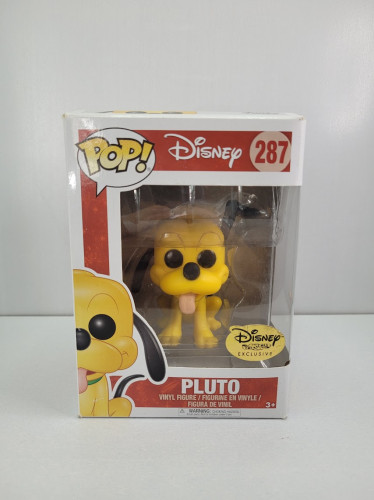 Funko Pop Pluto - Exclusivo (detalhes Na Caixa) Disney #287 - Produto Original
