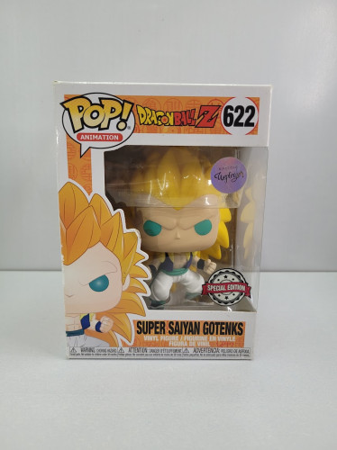 Funko Pop Super Sayan Gotenks (detalhes Na Caixa) Dragon Ball Z #622 - Produto Original