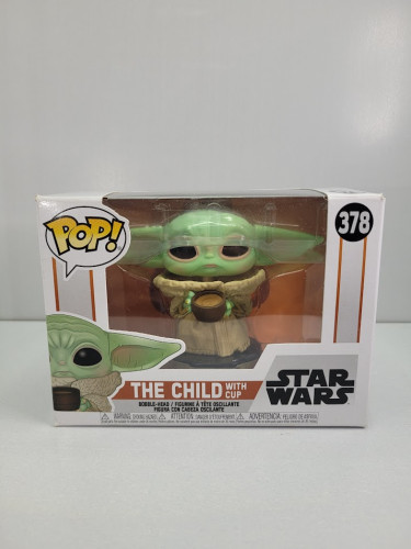 Funko Pop The Child With Cup Star Wars #378 - Produto Original