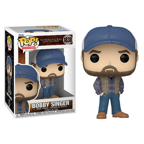 Funko Pop Bobby Singer Supernatural #1838 - Produto Original