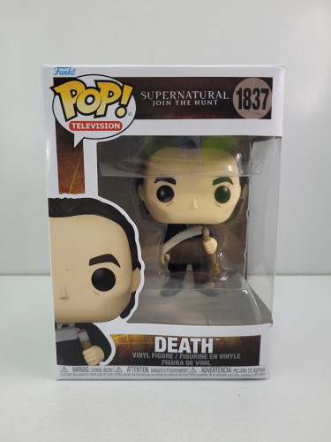 Funko Pop Death (detalhes Na Caixa) Supernatural #1837 - Produto Original