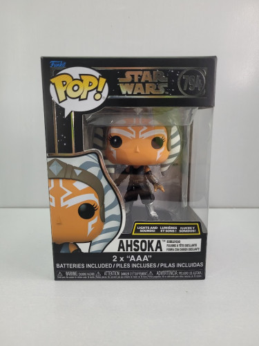 Funko Pop Ahsoka - Lights And Sounds Star Wars #794 - Produto Original