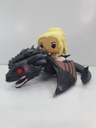 Funko Pop Daenerys & Drogon (sem Caixa) Game Of Thrones #15 - Produto Original